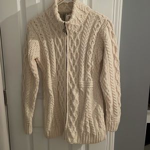 Irish wool sweater